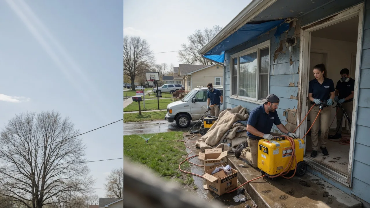 Basement Flood Cleanup in Langley Park, MD near me